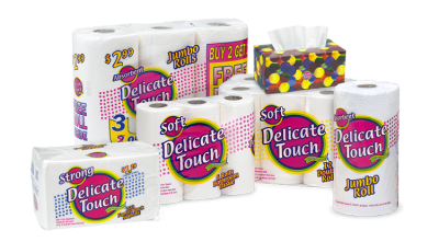 Delicate Touch paper products
